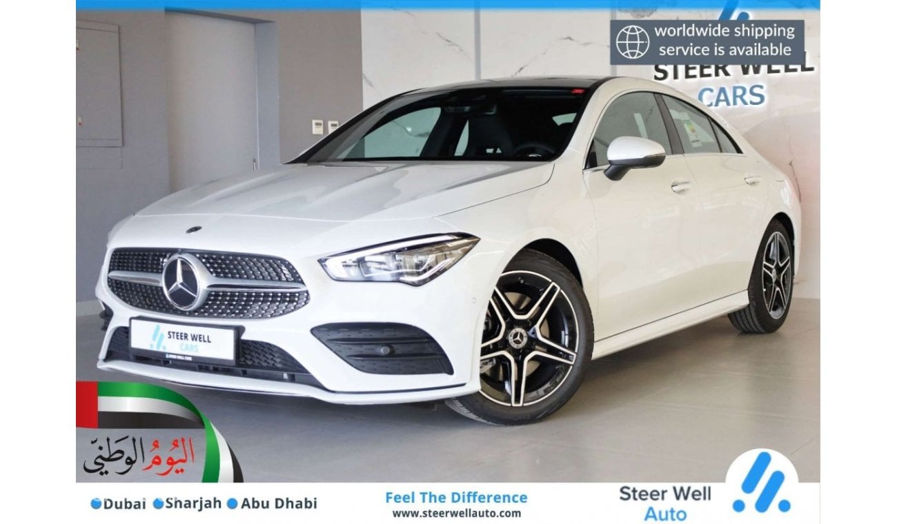 Mercedes-Benz CLA 250 | AMG | 5 YEARS WARRANTY WITH SERVICE PKG UPTO 105KM | GCC SPECS