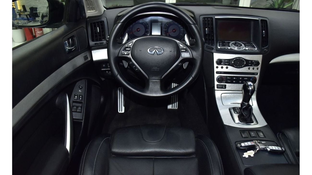 إنفينيتي G37 EXCELLENT DEAL for our Infiniti G37 S ( 2008 Model ) in Black Color GCC Specs