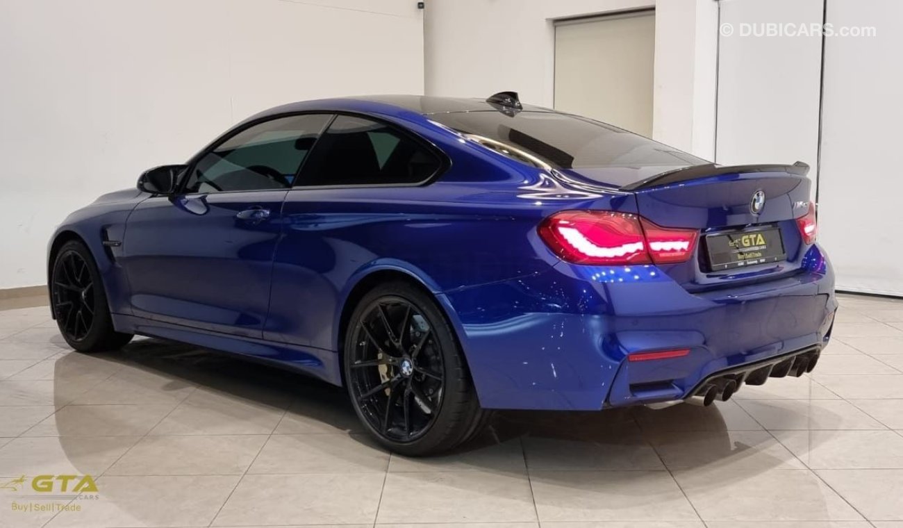 بي أم دبليو M4 2019 BMW M4 CS, February 2025 BMW Warranty + Service Contract, Like New Condition, GCC