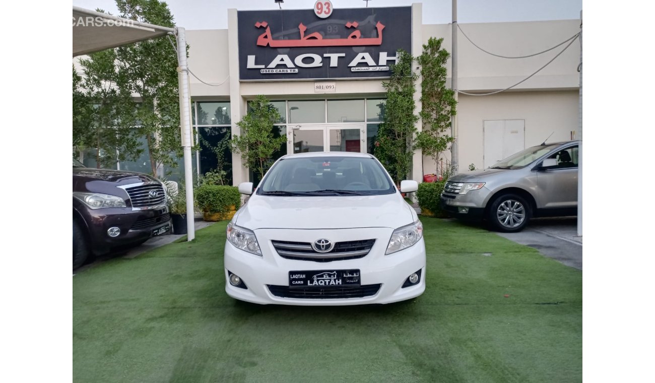 Toyota Corolla Toyota Corolla 2013 model Gulf 1600 CC, white inside beige, without accidents, Android screen, camer