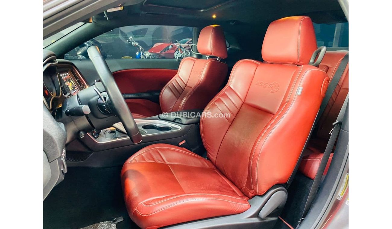 Dodge Challenger DODGE CHALLENGER  HELLCAT RED EYE 2019 GCC IN AMAZING CONDITION UNDER AL FUTTAIM WARRANTY TILL 2025
