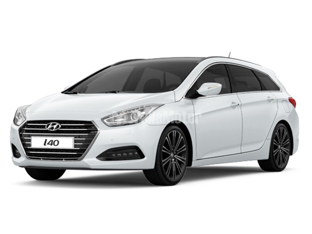 Hyundai i40 cover - Front Left Angled