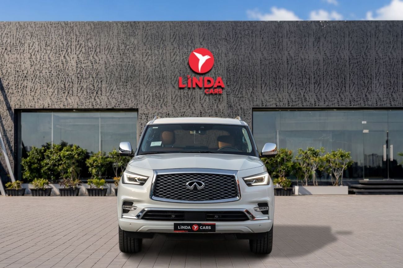 إنفينيتي QX80 Sensory 8 5.6L Infiniti QX80 Sensory (BRAND NEW) 2024 American Specs | Agency Warranty