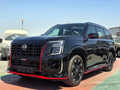 Nissan Patrol NISMO Nissan patrol 3.5l T.T V6 AWD GCC Black color 2026 model
