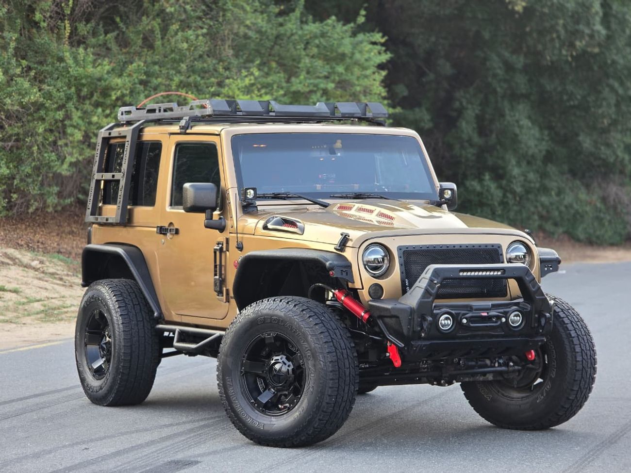 Jeep Wrangler Sahara 3.6L A/T JEEP WRANGLER SAHARA 2015 // GCC // ORGINAL PAINT // ACCIDENT FREE // 2 KEYS // PERF