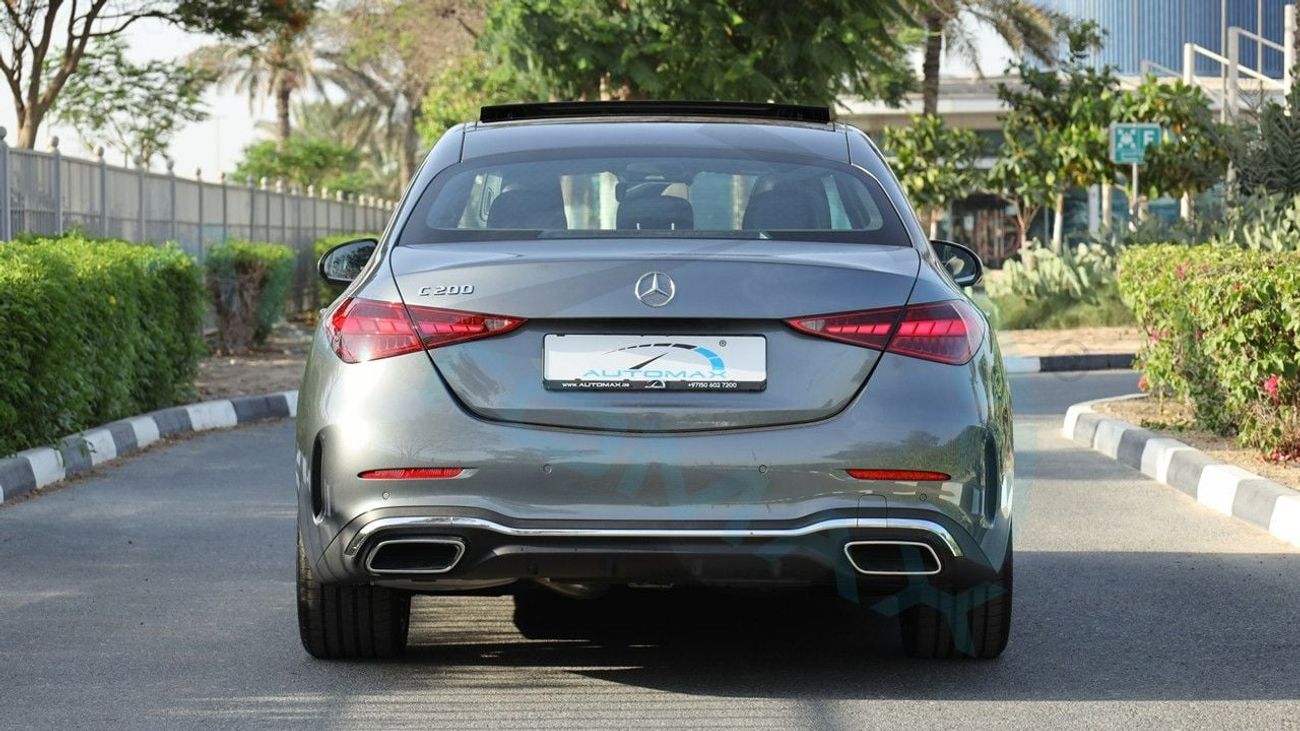 مرسيدس بنز C 200 AMG Premium EQ Boost 1.5L RWD 2026 GCC 0Km With 2 Years Unlimited Mileage Warranty @Official Dealer
