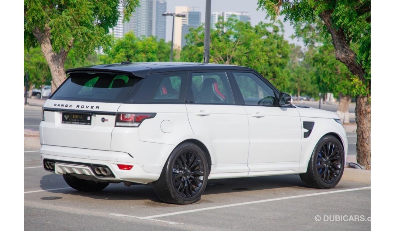 Land Rover Range Rover Sport SVR Range Rover SVR GCC 2016 under warranty from agency