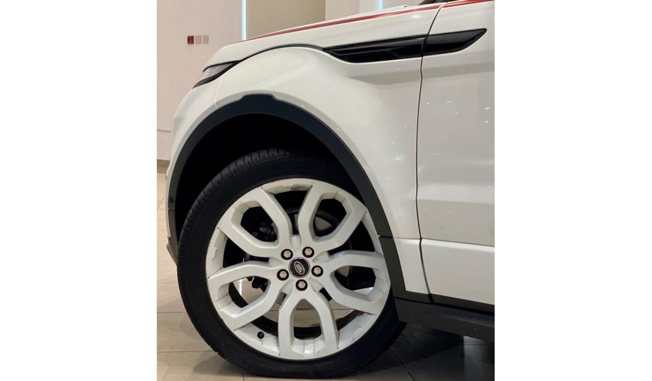 Land Rover Range Rover Evoque 2015 Range Rover Evoque Dynamic Union Jack Edition, Service History, Warranty, GCC