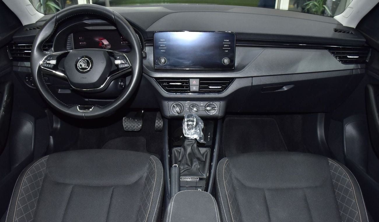 سكودا سكالا EXCELLENT DEAL for our Skoda Scala ( 2022 Model ) in Gray Color GCC Specs