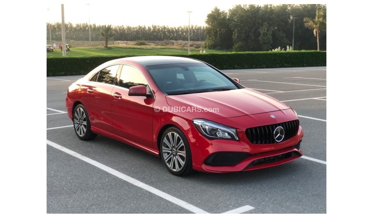 Mercedes-Benz CLA 250 Sport MODEL 2018 CAR PREFECT CONDITION INSIDE AND OUTSIDE FULL OPTION PANORAMIC ROOF LEATHER SEATS B