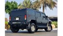 هامر H2 6.0L-8 Cyl-4WD-excellent condition-GCC Specs