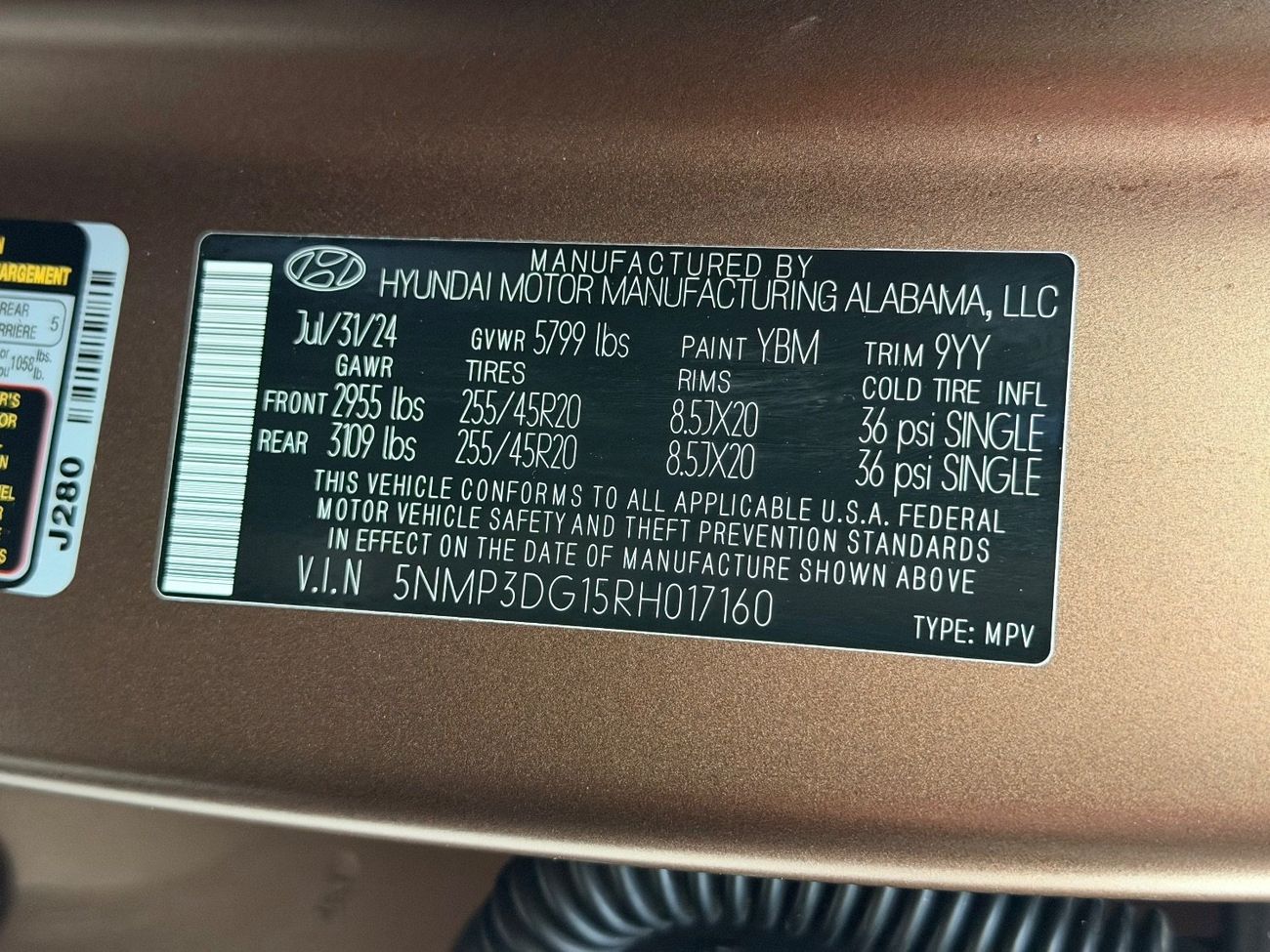 Hyundai Santa Fe 2024 SANTAFE LIMITED HYBRID 1.6 FULL OPTIONS IMPORTED FROM USA Smartstream G1.6T HEV