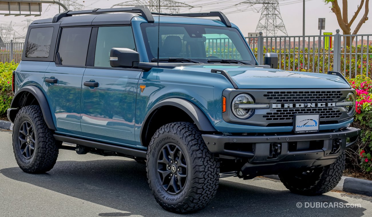 Ford Bronco Badlands Lux Ecoboost 2021 , GCC , 0Km , W/3 Yrs or 60K Km WNTY & 3 Yrs or 60K Km SRVC @Offroad Zone