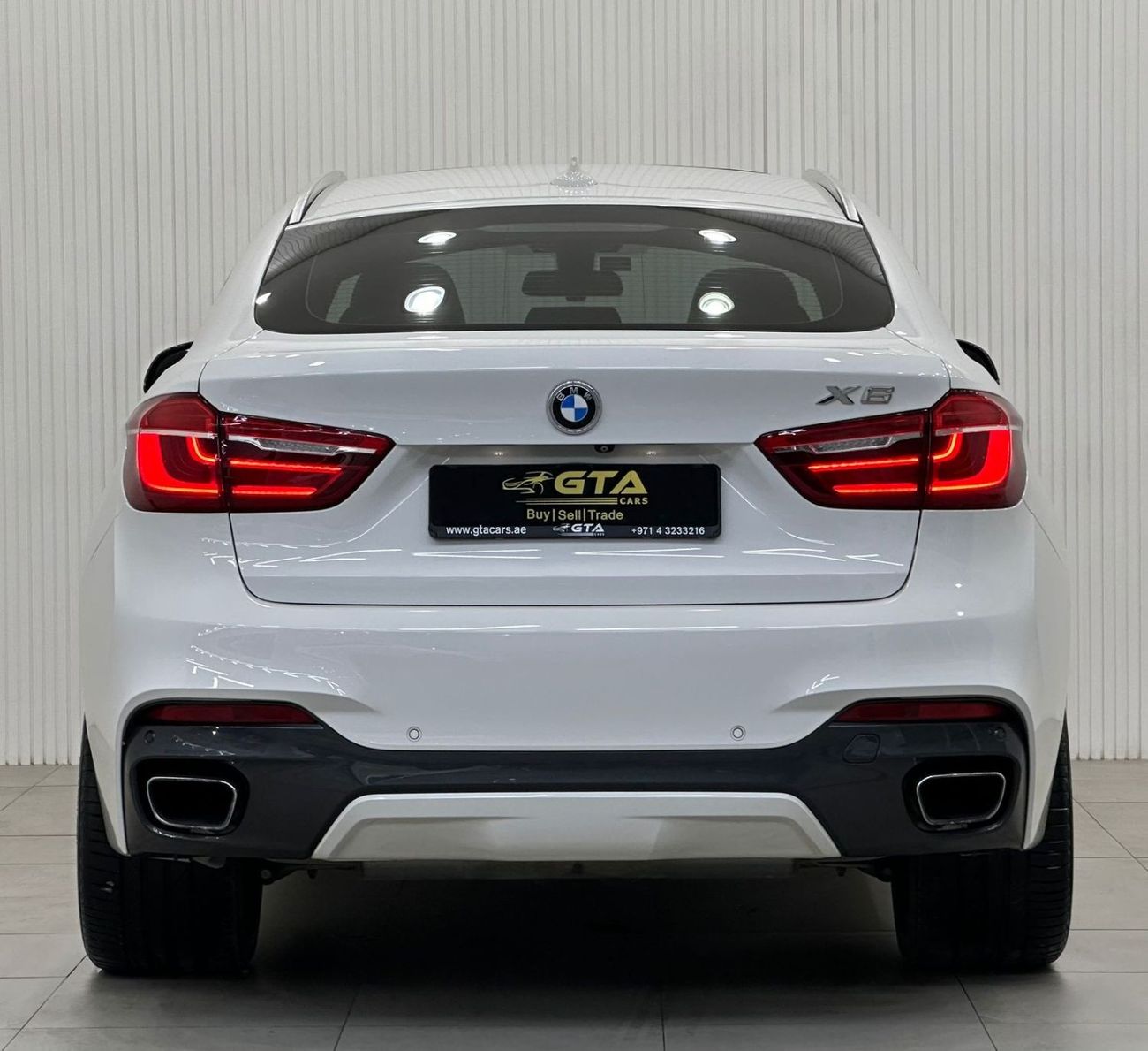 بي أم دبليو X6 50i M سبورت 2015 BMW X6 xDrive50i M-Sport, Service History, Full Options, Low Kms, GCC