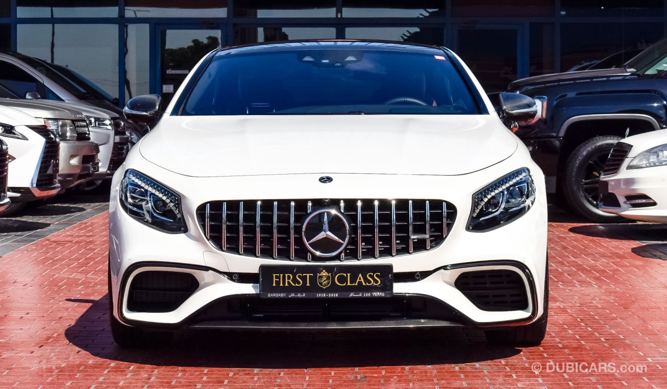 مرسيدس بنز S 63 AMG كوبيه V8 BITURBO 4MATIC+