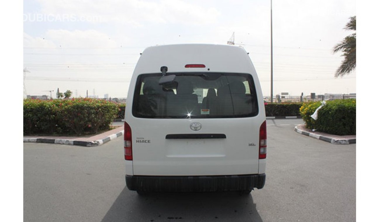 Toyota Hiace GL 13 Str HI ROOF 2.7L PETROL COMMUTER, M/T MY18