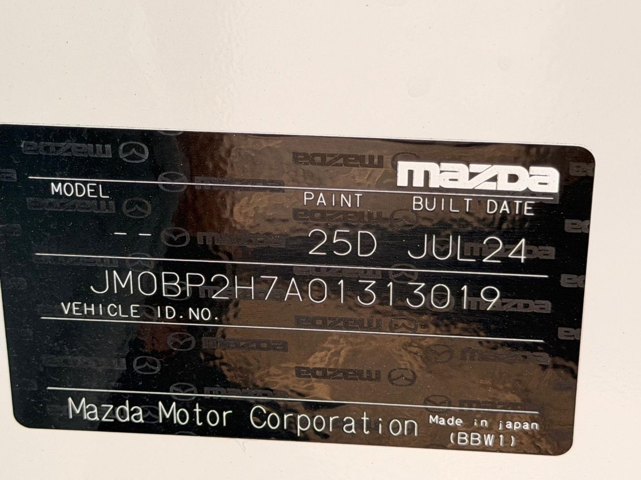 مازدا 3 Export from Australia