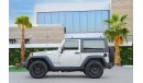 جيب رانجلر Willys | 2,250 P.M  | 0% Downpayment | Low KMs!