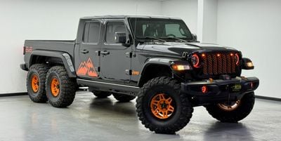 جيب جلادياتور Rubicon 3.6L 2022 Jeep Gladiator, 1 Year Warranty, Excellent Condition, Black Mountain, 6X6, GCC