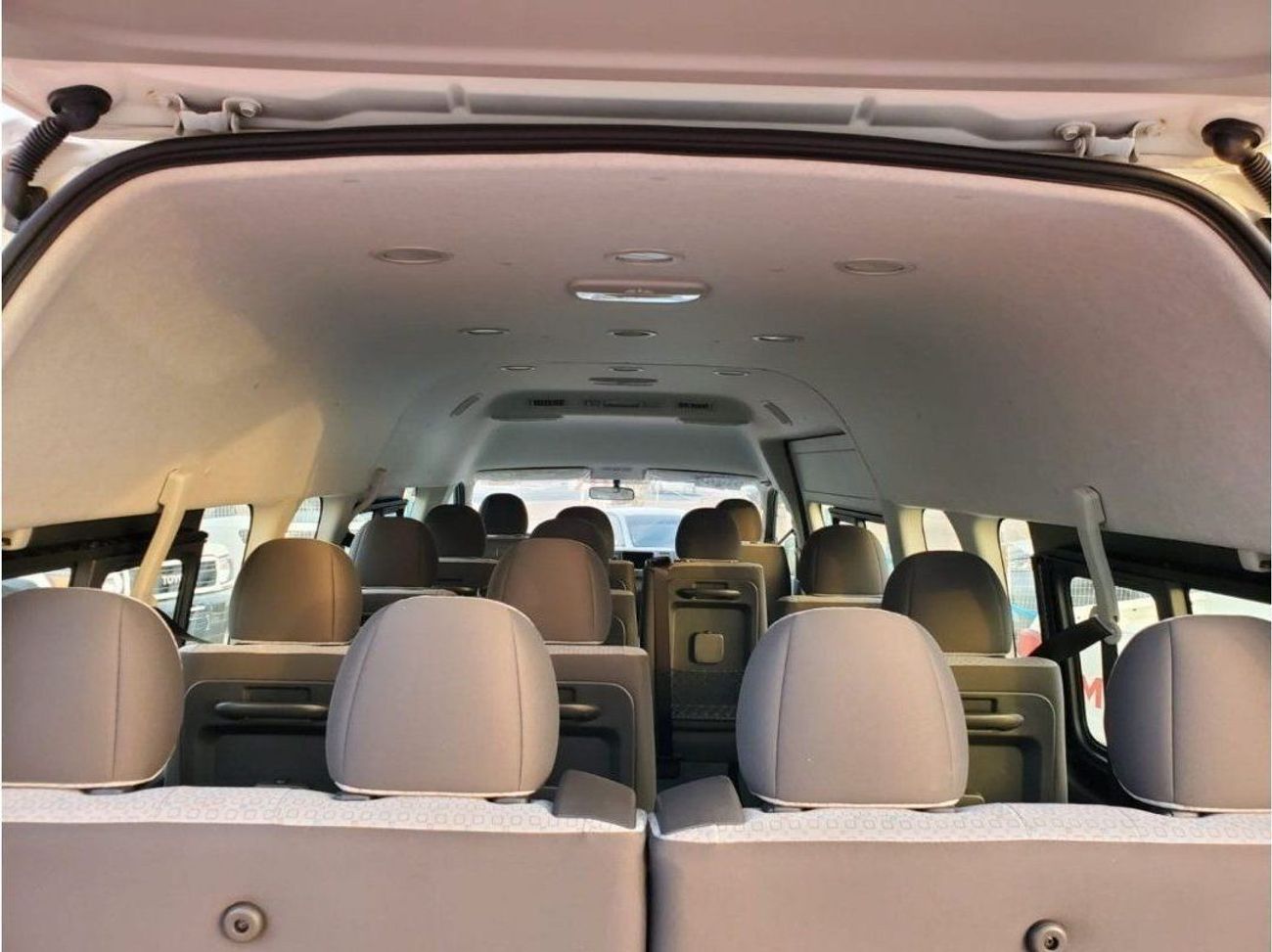 تويوتا هاياس High Roof  old shape  model 2.5L Diesel 15 seats GL 2026 model