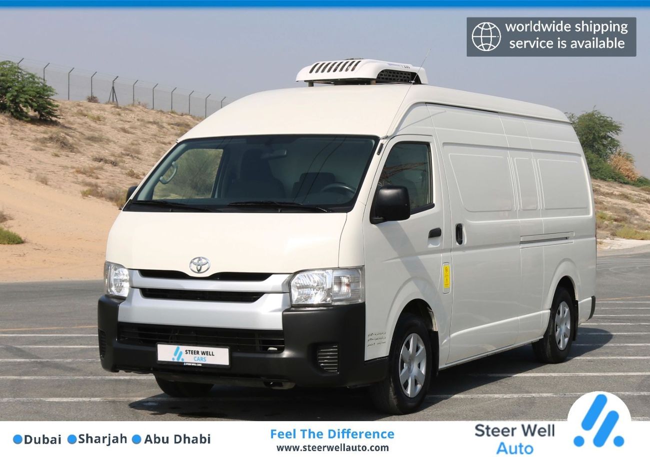 Toyota Hiace 2019 |  GLS CHILLER HIROOF DELIVERY VAN WITH GCC SPECS AND EXCELLENT CONDITION