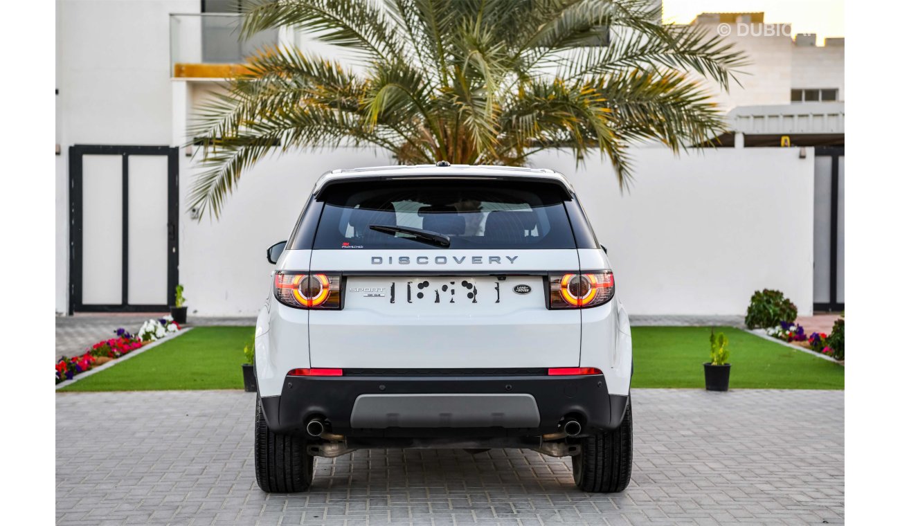 Land Rover Discovery Sport - 2015 - Under Agency Warranty - AED 2,134 P.M - 0% DOWNPAYMENT