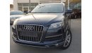 Audi Q7 GCC car prefect condition no need any maintenance full option panoramic roof leather seats
