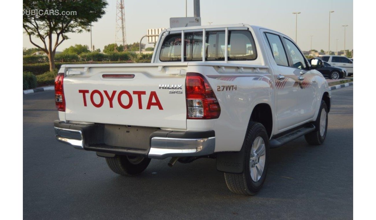 تويوتا هيلوكس DOUBLE CAB SR5 GLX 2.7L PETROL 4X4 MANUAL