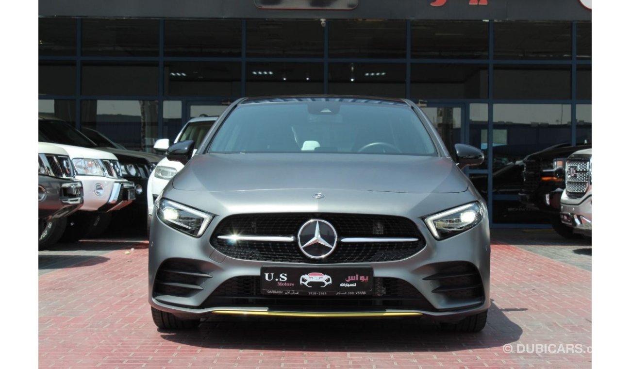 مرسيدس بنز A 250 EDITION FULLY LOADED 2019 GCC FSH WITH AGENCY WARRANTY IN MINT CONDITION