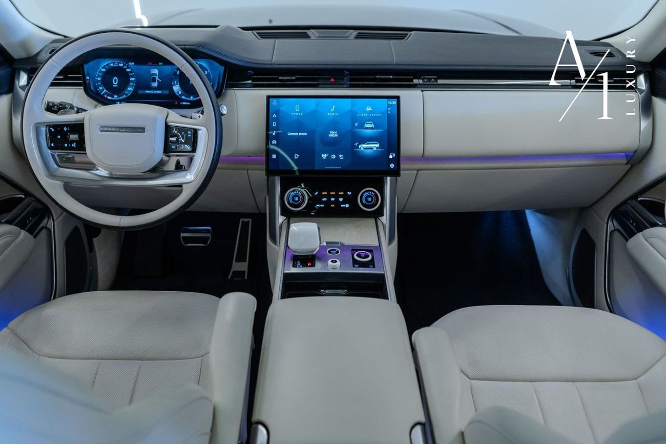 لاند روفر رينج روفر SV P530 4.4L 2023 Range Rover P530 SV V8, 2026 Range Rover Warranty + Service Pack, Fully Loaded, Ve