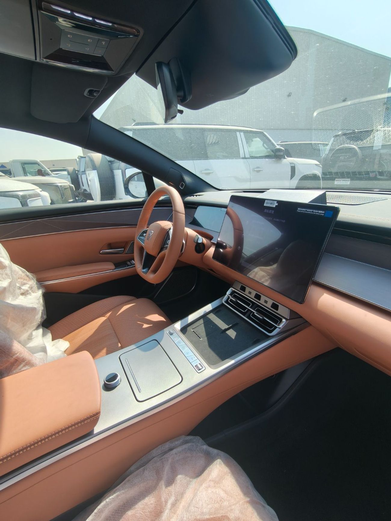 بي واي دي هان BYD Han L DM-i 200KM رادار ليزر رائد