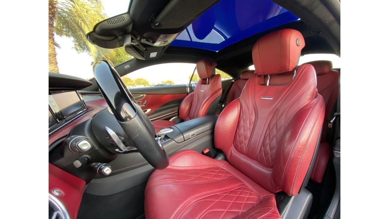 مرسيدس بنز S 63 AMG كوبيه GCC SPEC NEAT AND CLEAN