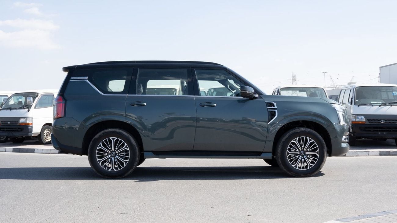 نيسان باترول 2026 Nissan Patrol SE Platinum 3.8L AT Petrol (Green-Tan) (Export Only)