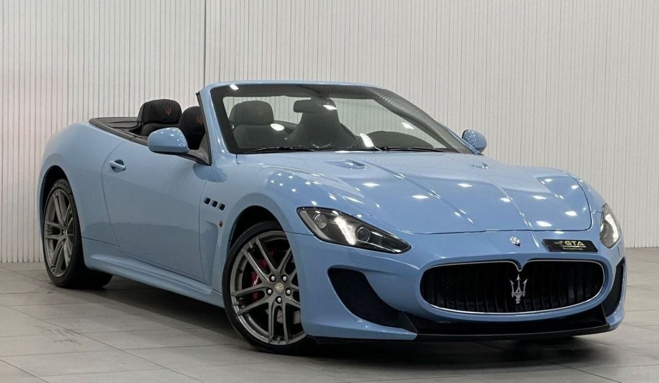 Maserati GranCabrio Sport MC 2016 Maserati GranCabrio MC Sport Line, Full Option, Low Kms, GCC