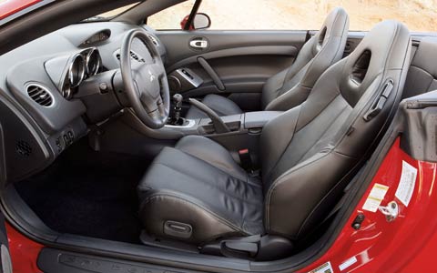 Mitsubishi Eclipse interior - Seats