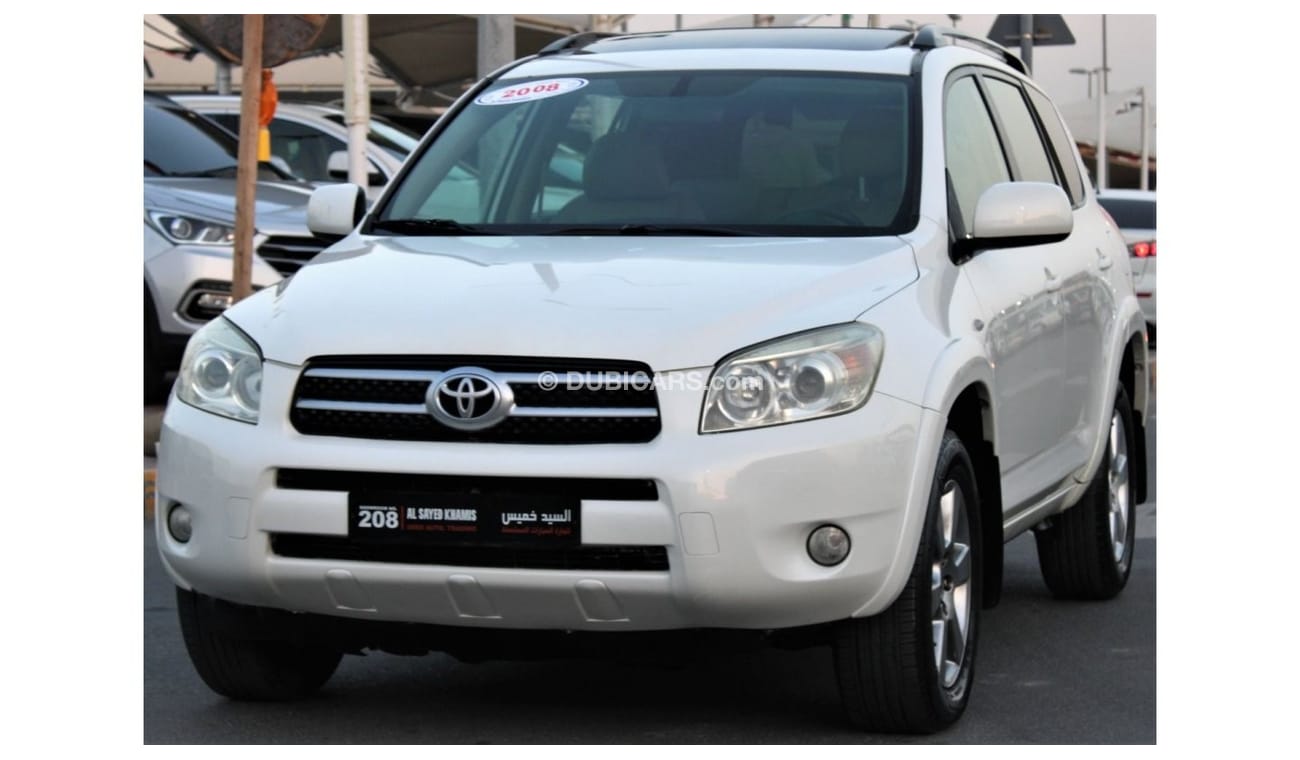 تويوتا راف ٤ تويوتا راف 4 2008 خليجي بحالة ممتازة فل أوبشن بدون حوادث