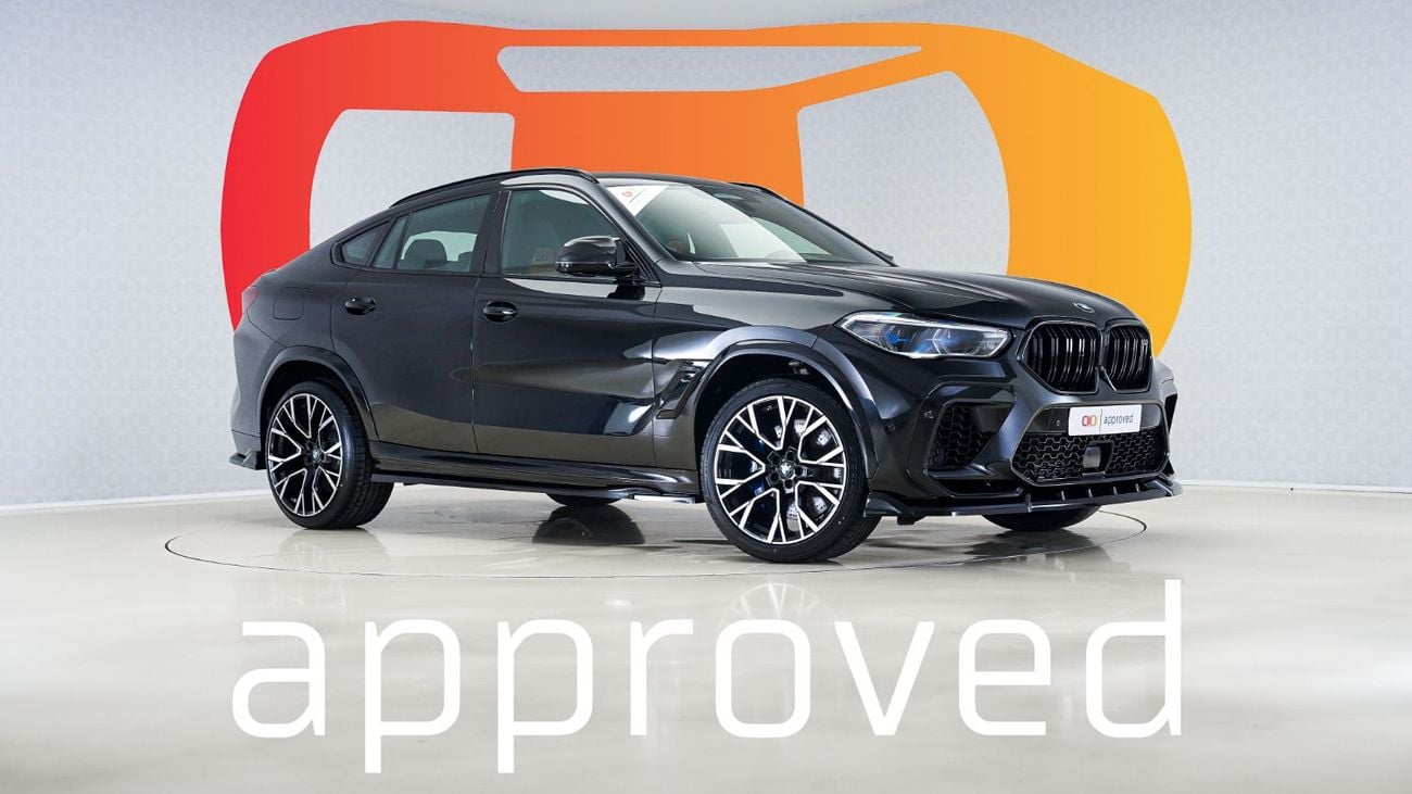 بي أم دبليو X6 M Competition 4.4L | AED 5,053 PM | Up to 3 Years Warranty Unlimited | GCC