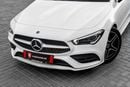 Mercedes Benz CLA250 CLA 250 AMG | 2,644 P.M | 0% Downpayment | 2028 GARGASH WARRANTY!