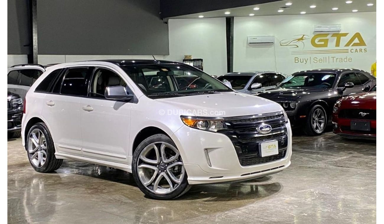 Ford Edge 2014 Ford Edge Sport AWD, Ford Warranty+Service Contract, Full Ford History, GCC