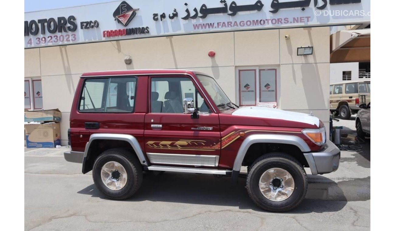 تويوتا لاند كروزر هارد توب TOYOTA HARD TOP GRJ 71 4.0 V6 WINCH ALLOY DIFF LOCKS OVER FENDER CAPSULE