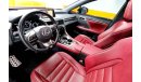 لكزس RX 450 Lexus RX450h F-Sport 2017 GCC under Warranty with Flexible Down-Payment.