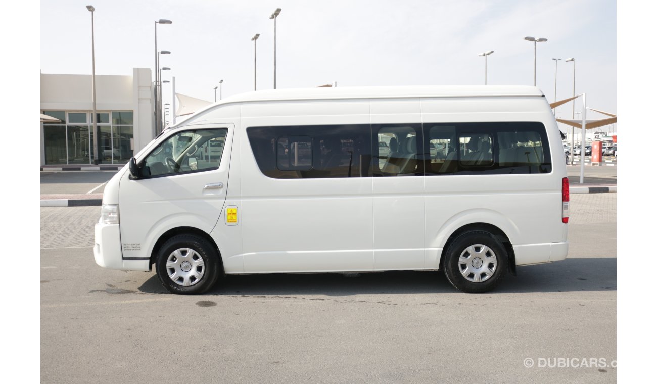 Toyota Hiace GL HI ROOF 15 SEATER BUS WITH GCC SPEC