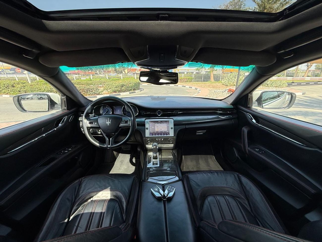 Maserati Quattroporte S 3.0L (350 HP) RAMADAN OFFER MASERATI QUATTROPORTE S 2015 GCC CARBON F  FULL OPTIONS IN LOW MILEAGE