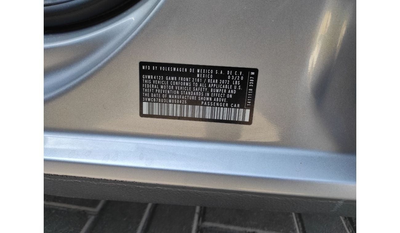 Volkswagen Jetta Volkswagen jetta 2020 v4 1.5 full automatic