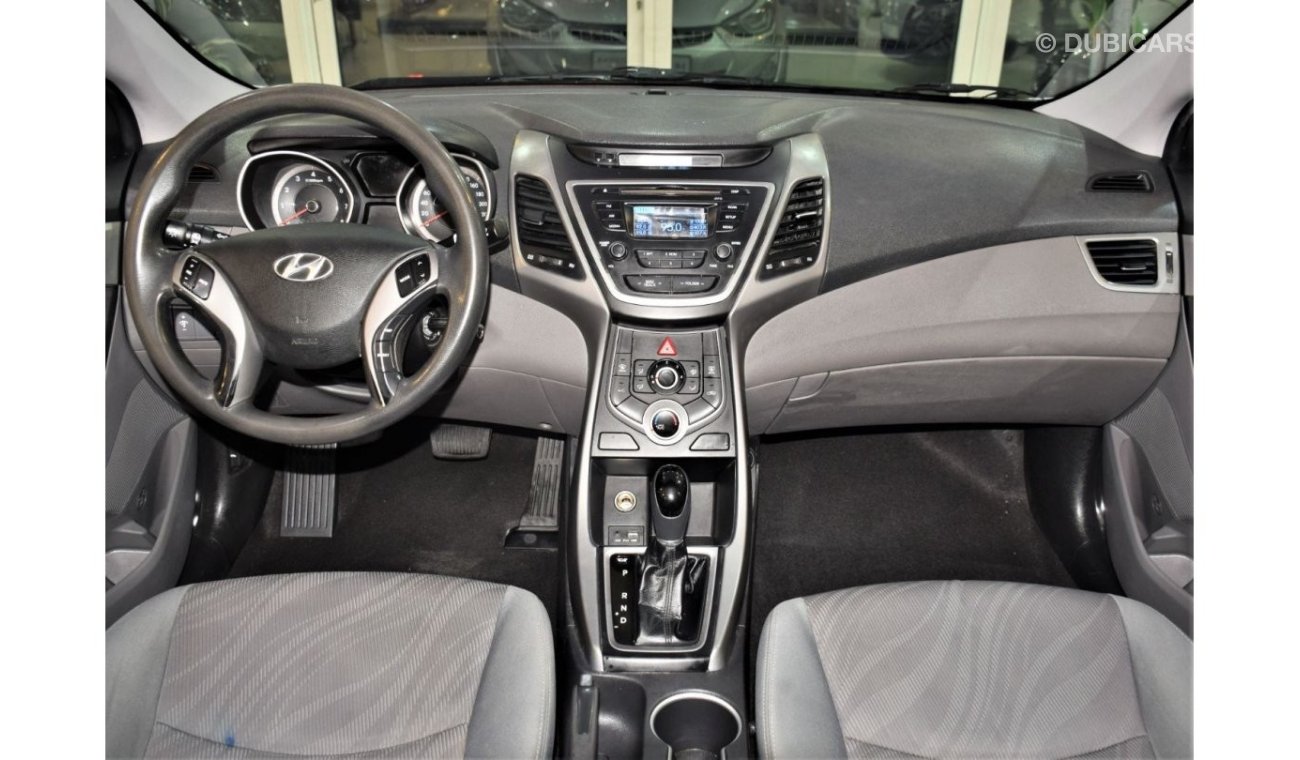 هيونداي إلانترا Hyundai Elantra 1.6L 2015 Model!! in Silver Color! GCC Specs