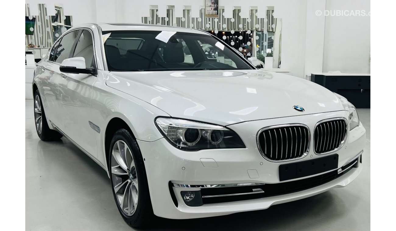 BMW 730Li Exclusive GCC .. FSH .. DVD .. Perfect Condition