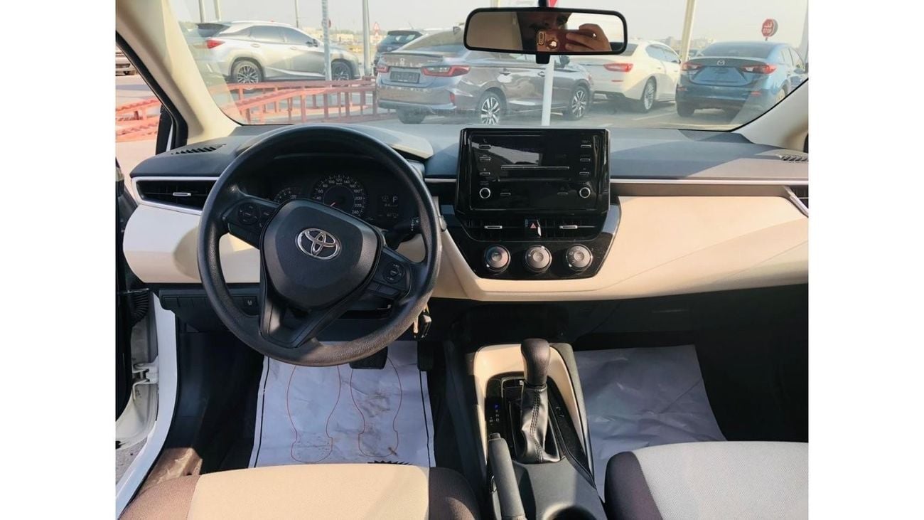 تويوتا كورولا SE+ تويوتا كورولا 1.6 خليجي 2020 صبغ وكاله بحاله ممتازه بدون حوادث