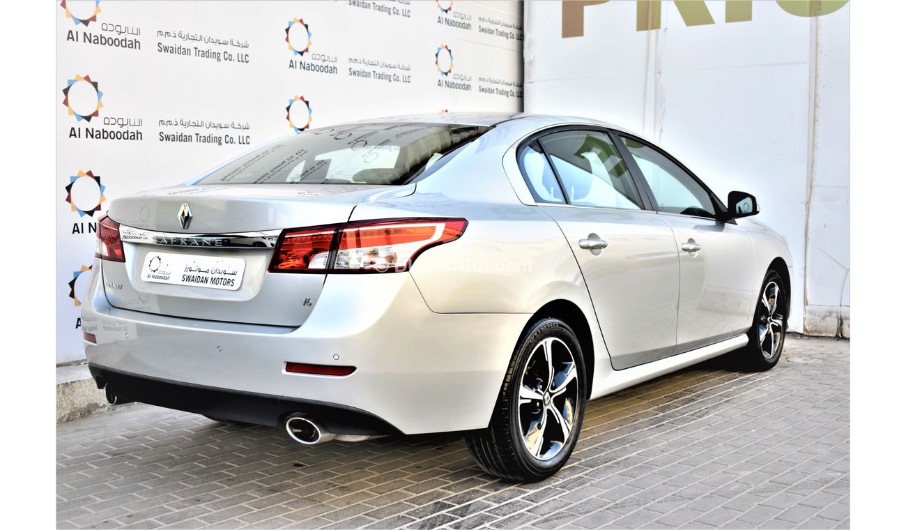 Renault Safrane 2.5L V6 PE 2016 GCC SPECS DEALER WARRANTY