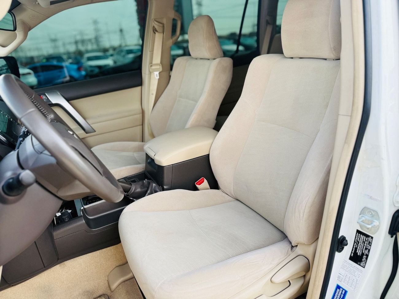 تويوتا برادو Toyota Prado Model 2022 fuel petrol cylinder 6 colour white Gear Automatic