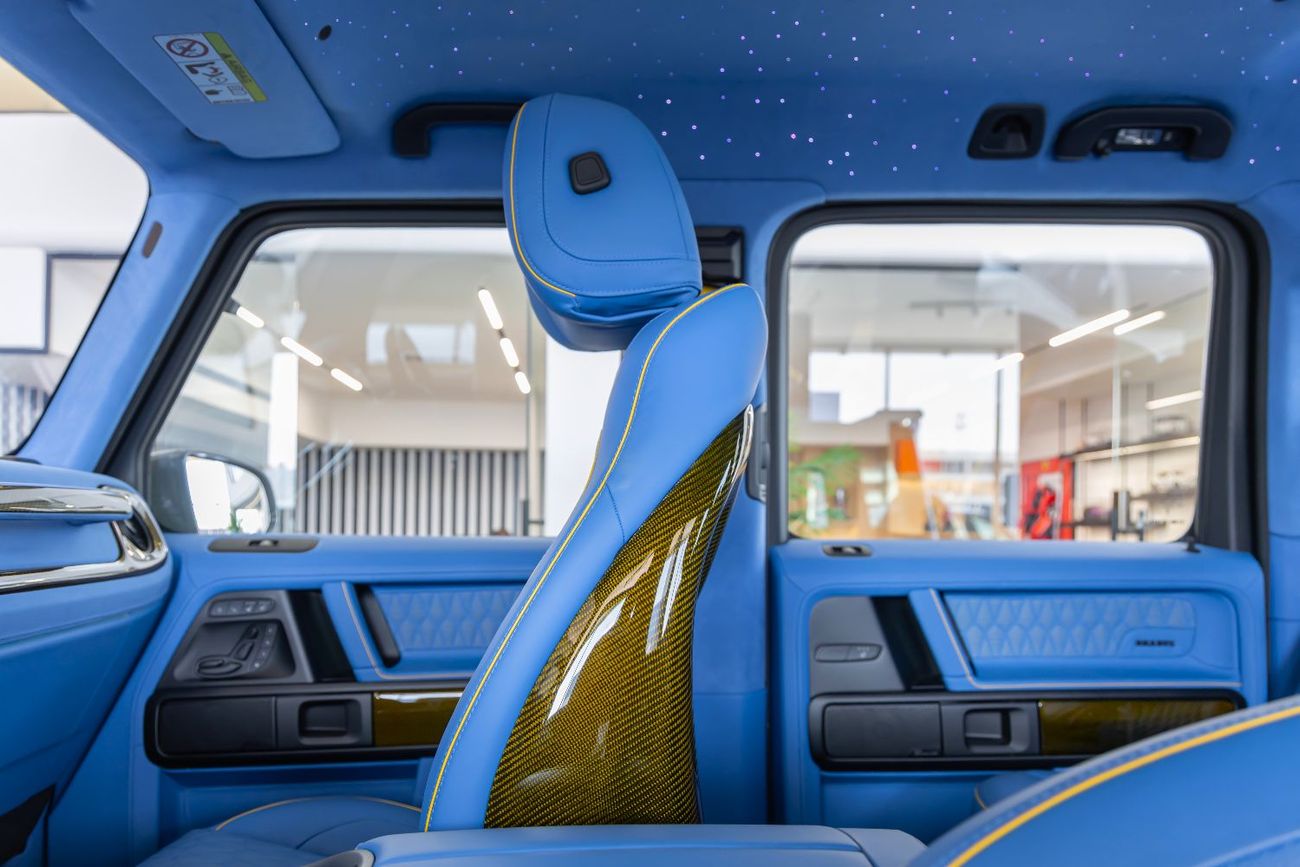 Mercedes-Benz G 63 AMG 4MATIC SUV BRABUS Kit 800 | Carbon Fiber Interior  Seats | Star Light Roof | Prefect Condition 2025